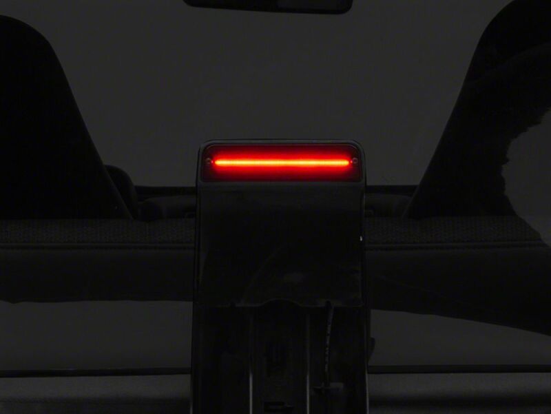 Raxiom 97-06 Jeep Wrangler TJ LED Third Brake Light- Smoked - J210822 - front view