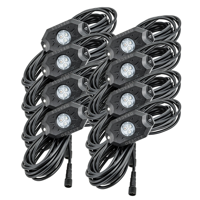 Oracle Bluetooth + RF Underbody Rock Light Kit - 8 PCS - ColorSHIFT SEE WARRANTY - 5819-333
