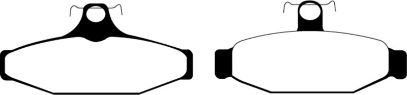 EBC 93-00 Aston Martin Virage 5.3 (AP Caliper) Yellowstuff Rear Brake Pads - DP41165R