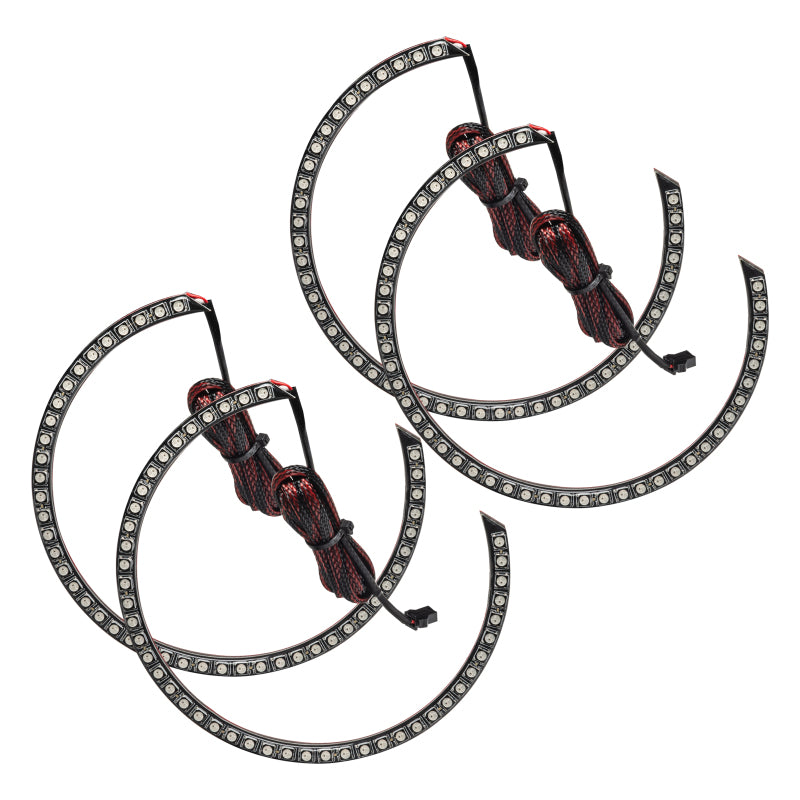 Oracle 15-23 Dodge Challenger Dynamic Surface Mount Headlight Halo Kit - SEE WARRANTY - 3989-332