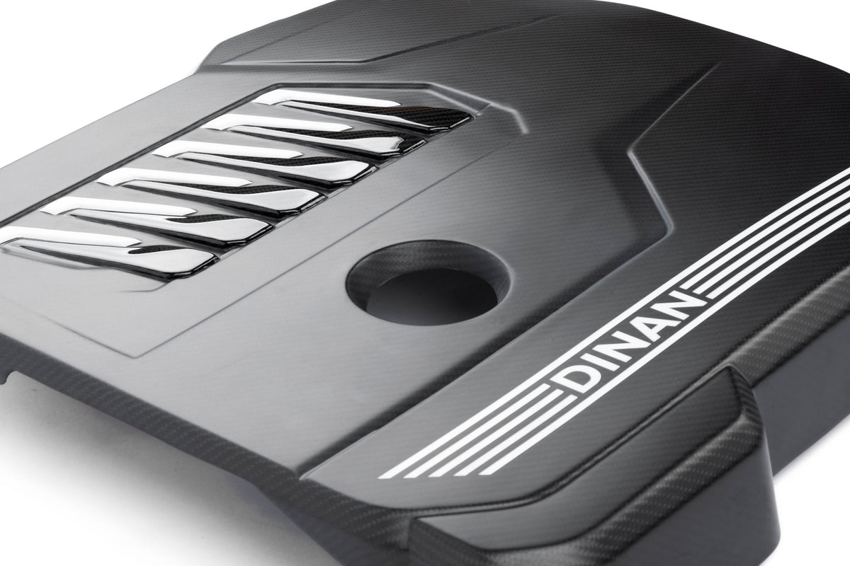 Dinan - Matte Carbon Fiber Engine Cover - 2020-2026 BMW B58D - D590-0004