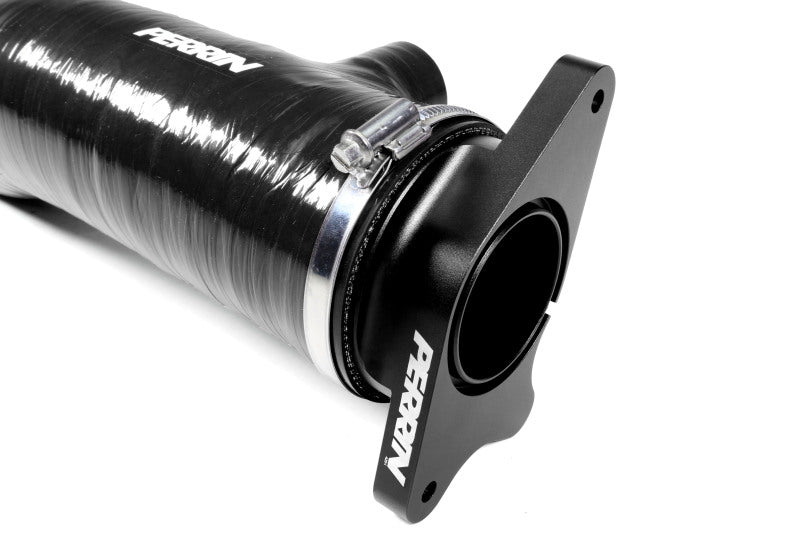 Perrin 2022+ Subaru WRX Long Type Turbo Inlet Hose  - Black - PSP-INT-427BK by Perrin Performance - detail view