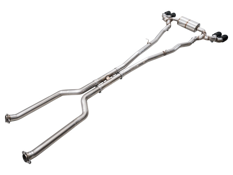 AWE BMW G90/G99 M5 Touring Edition Catback Exhaust - Diamond Black Tips - 3015-43790