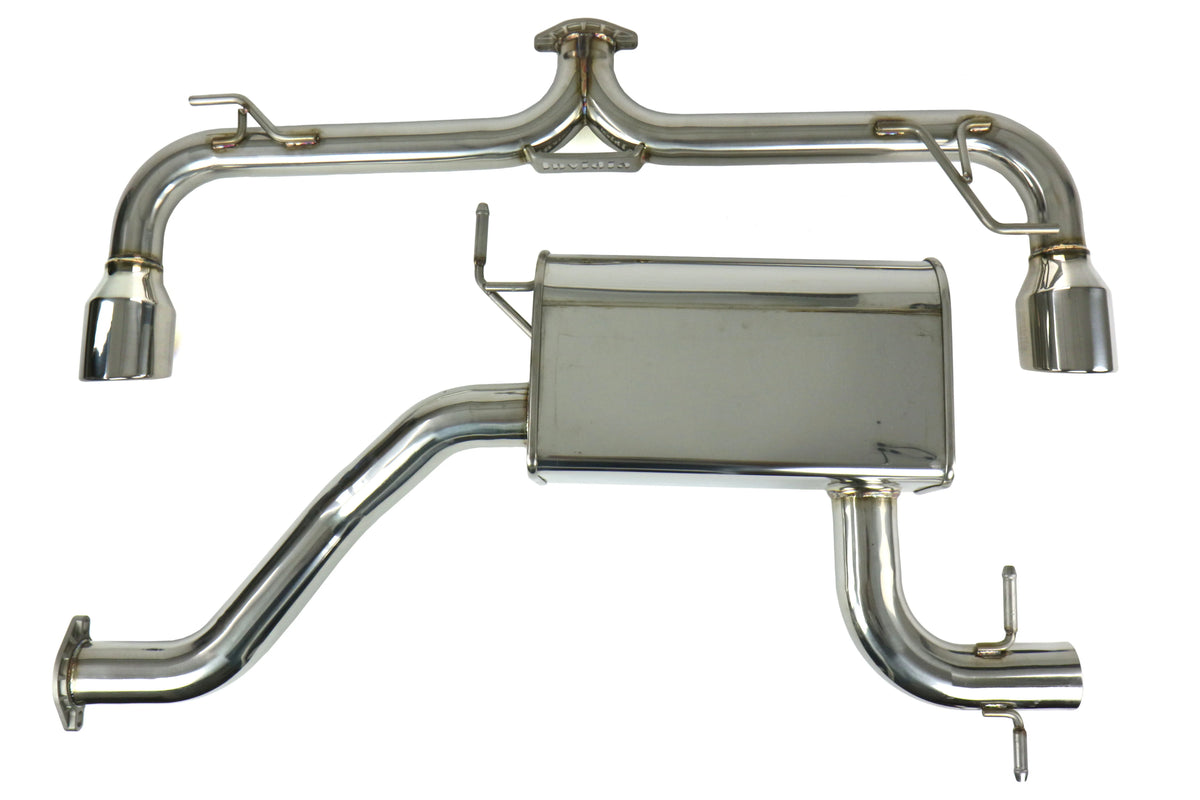 Invidia 09-14 Volkswagen Golf Gen 6 GTI 2.0T Q300 Stainless Steel Tip Cat-back Exhaust - HS09GF6G3S