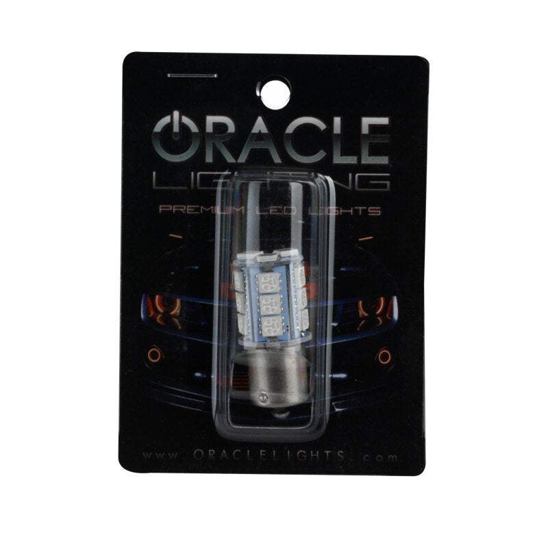 Oracle 1156 18 LED 3-Chip SMD Bulb (Single) - Red SEE WARRANTY - 5105-003