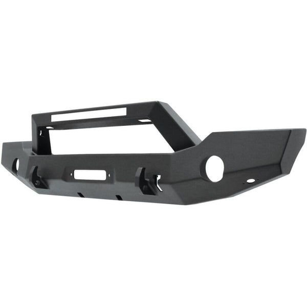 Westin 18-20 Jeep Wrangler WJ2 Full Width Front Bumper w/LED Light Bar Mount Textured Black - 59-80125 for 2018-2026 Jeep Wra