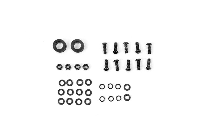 DV8 Offroad 07-18 Jeep Wrangler JK 4-Door Pocketed Rear Window Molle Panels - MPJK-02