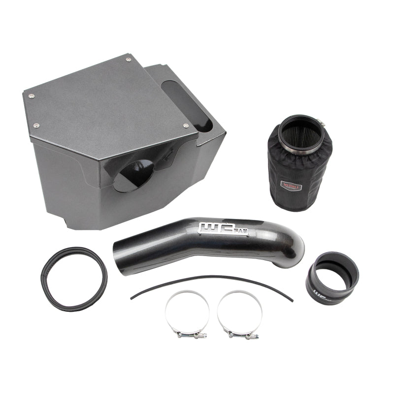 Wehrli 20-26 GM Duramax L5P 4in Intake Kit - Bengal Grey - WCF100702-BG