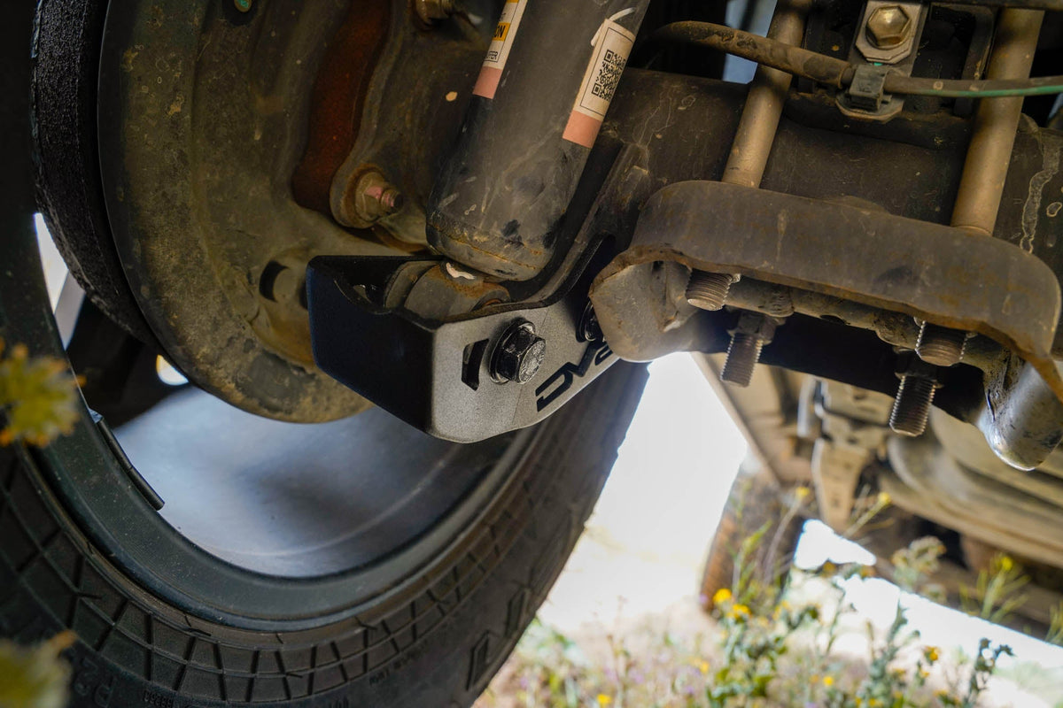 DV8 Offroad - 2016-2023 Toyota Tacoma Rear Shock Skid Plates - SPTT1-02