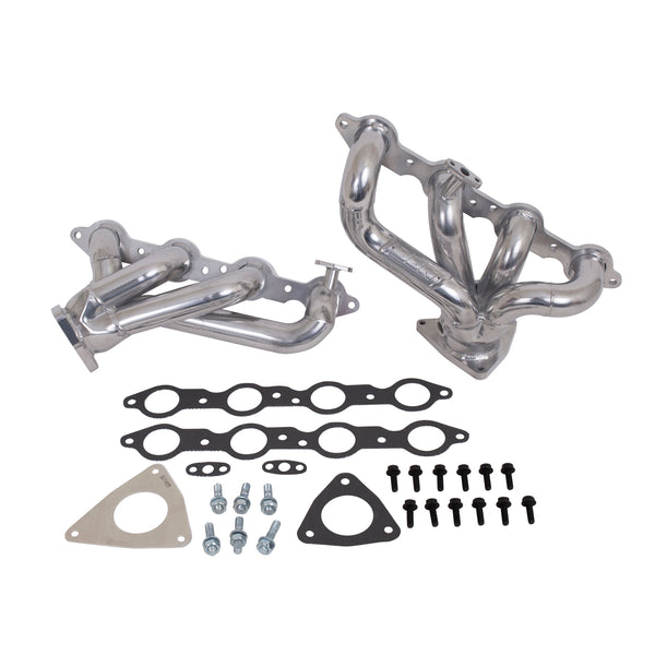 BBK 01-02 Camaro Firebird LS1 Shorty Tuned Length Exhaust Headers - 1-3/4 Silver Ceramic - 40030
