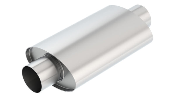 Borla XR-1 Multi-Core 3in Ctr-Ctr Oval 16in x 4.25in x 7.88in Rotary Engine Equipped Racing Muffler