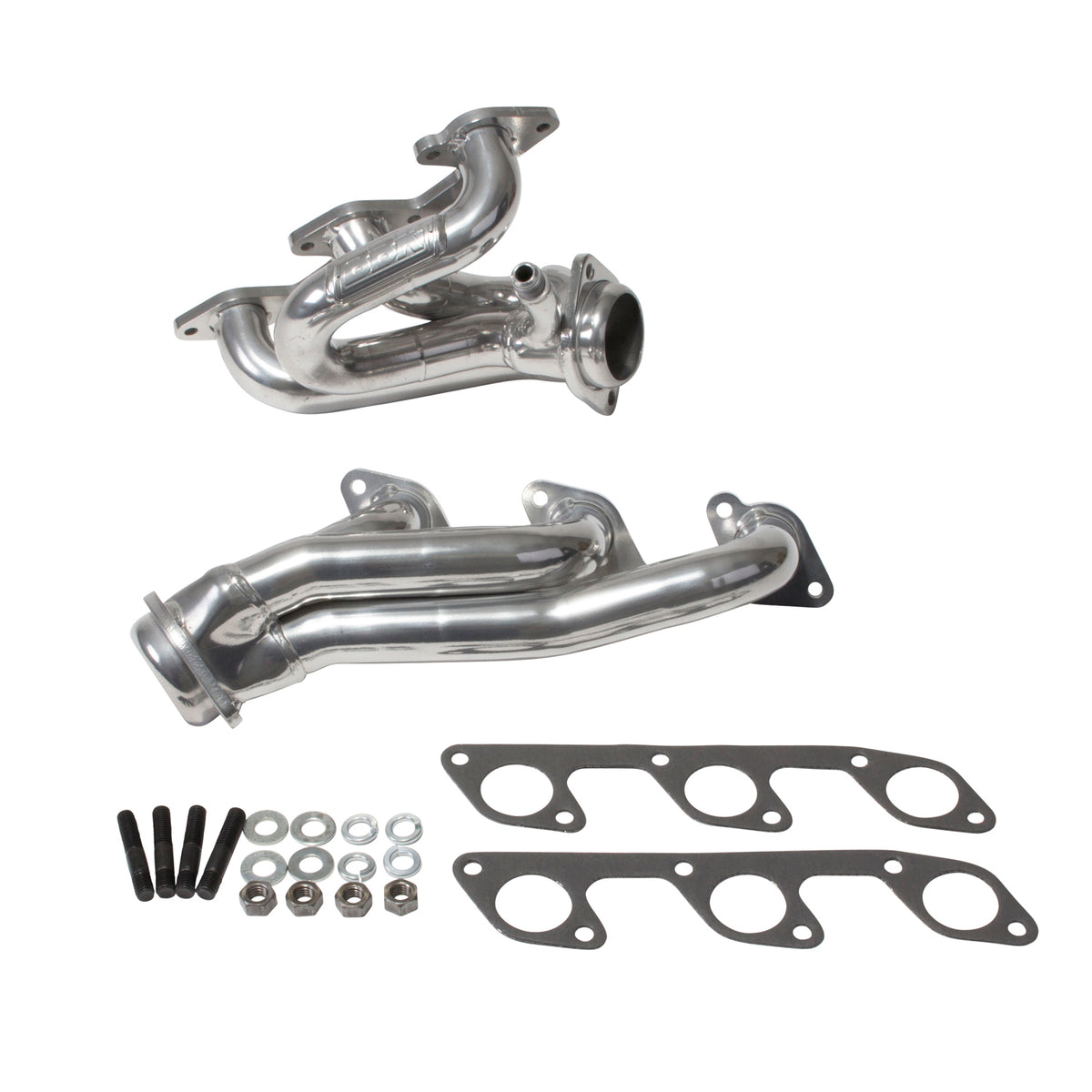BBK 05-10 Mustang 4.0 V6 Shorty Tuned Length Exhaust Headers - 1-5/8 Silver Ceramic - 40100