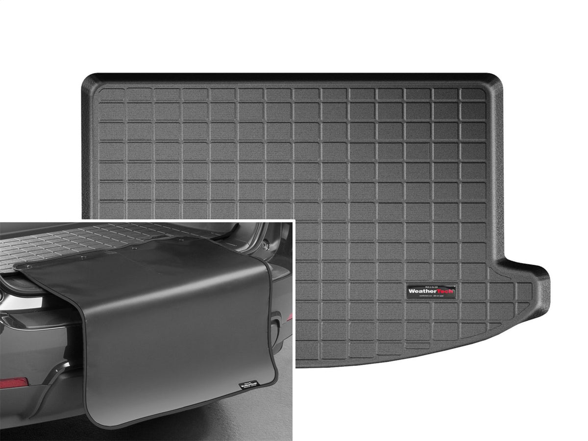 Weathertech - Cargo Liner w/Bumper Protector - Black Behind 2nd Row Seating 17-24 Cooper Countryman - 401020SK