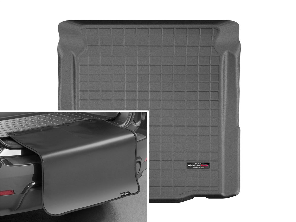 Weathertech - Cargo Liner w/Bumper Protector - Black - 401261SK