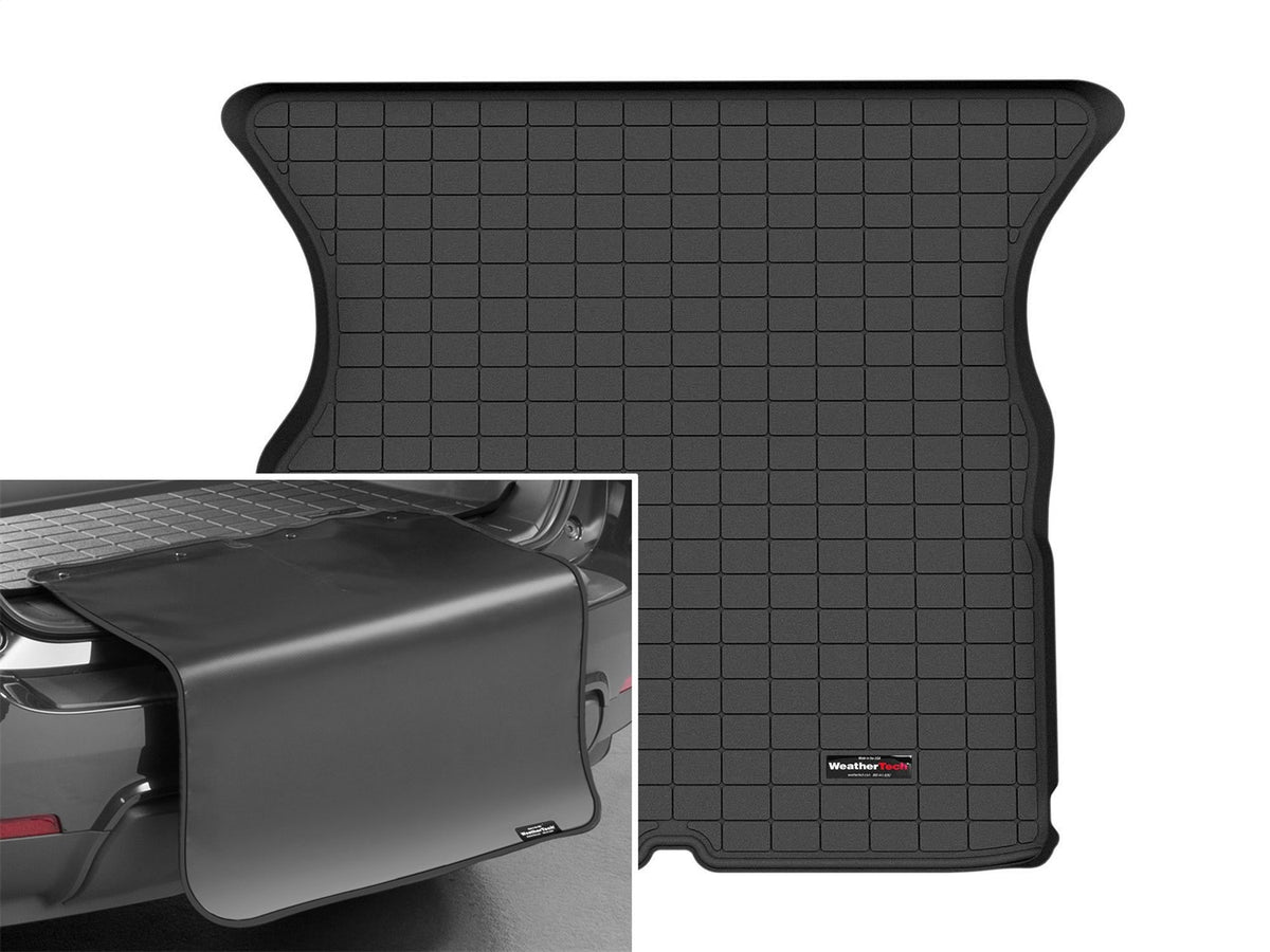 Weathertech - Cargo Liner w/Bumper Protector - Black Behind 2nd Row Seating 21-24 X - 401485SK-1456