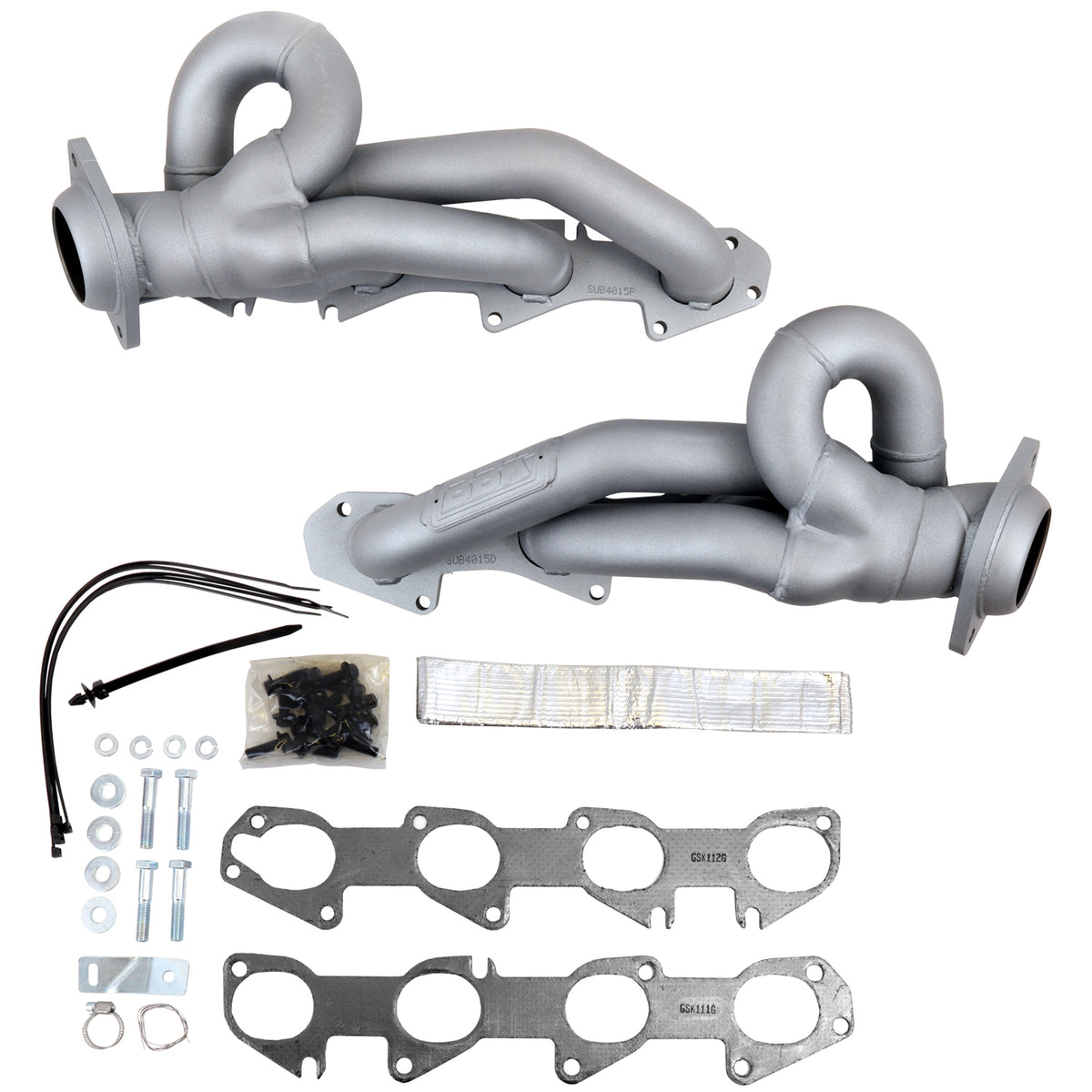 BBK 19-22 Dodge Ram 1500 5.7L (Excl MagaCab) Shorty Tuned Exhaust Headers - 1-3/4in Titanium Ceramic - 4015