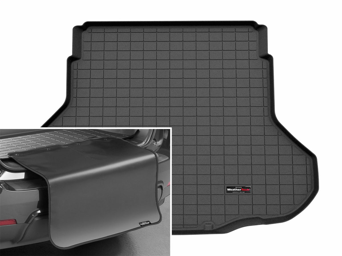 Weathertech - Cargo Liner w/Bumper Protector - Black 25 K4 - 401837SK