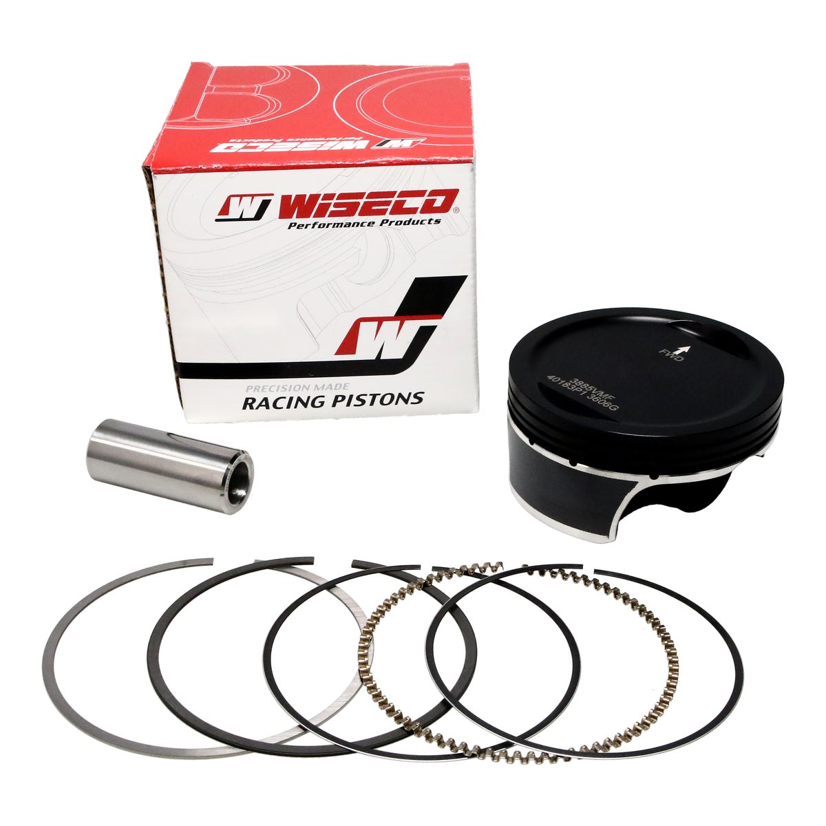 Wiseco HD Milwaukee 8 114cid 11.01 CR (X) Piston Kit - 40180PS