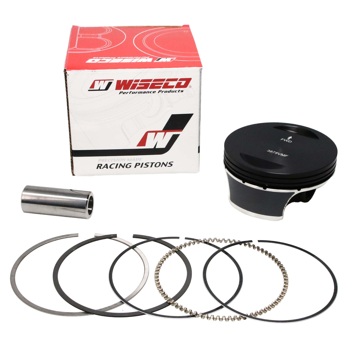 Wiseco HD Milwaukee 8 CVO 117cid 11.01 CR (X) Piston Kit - 40224PS
