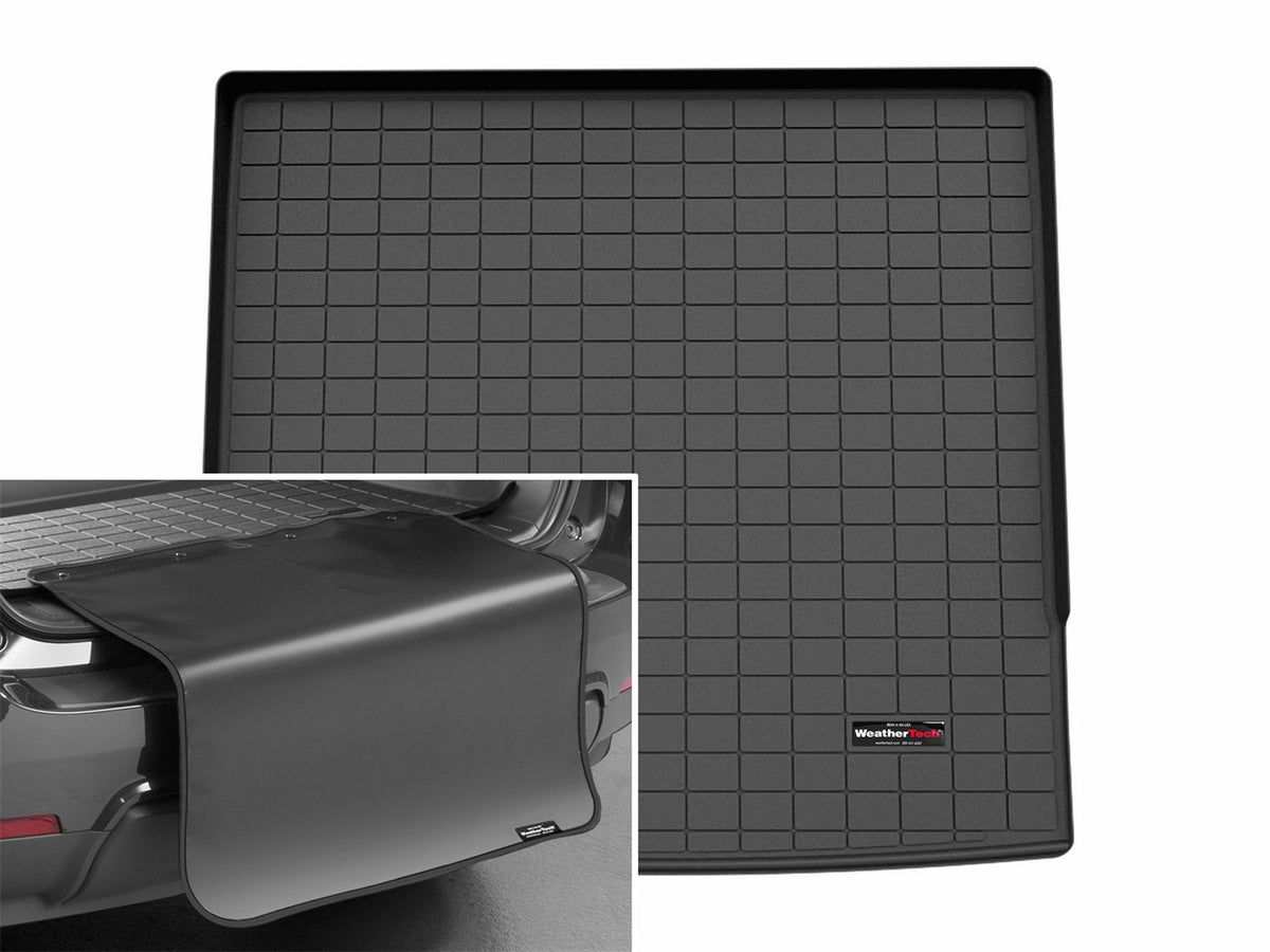Weathertech - Cargo Liner w/Bumper Protector - Black Behind 2nd Row Seating 26 Passport - 401858SK