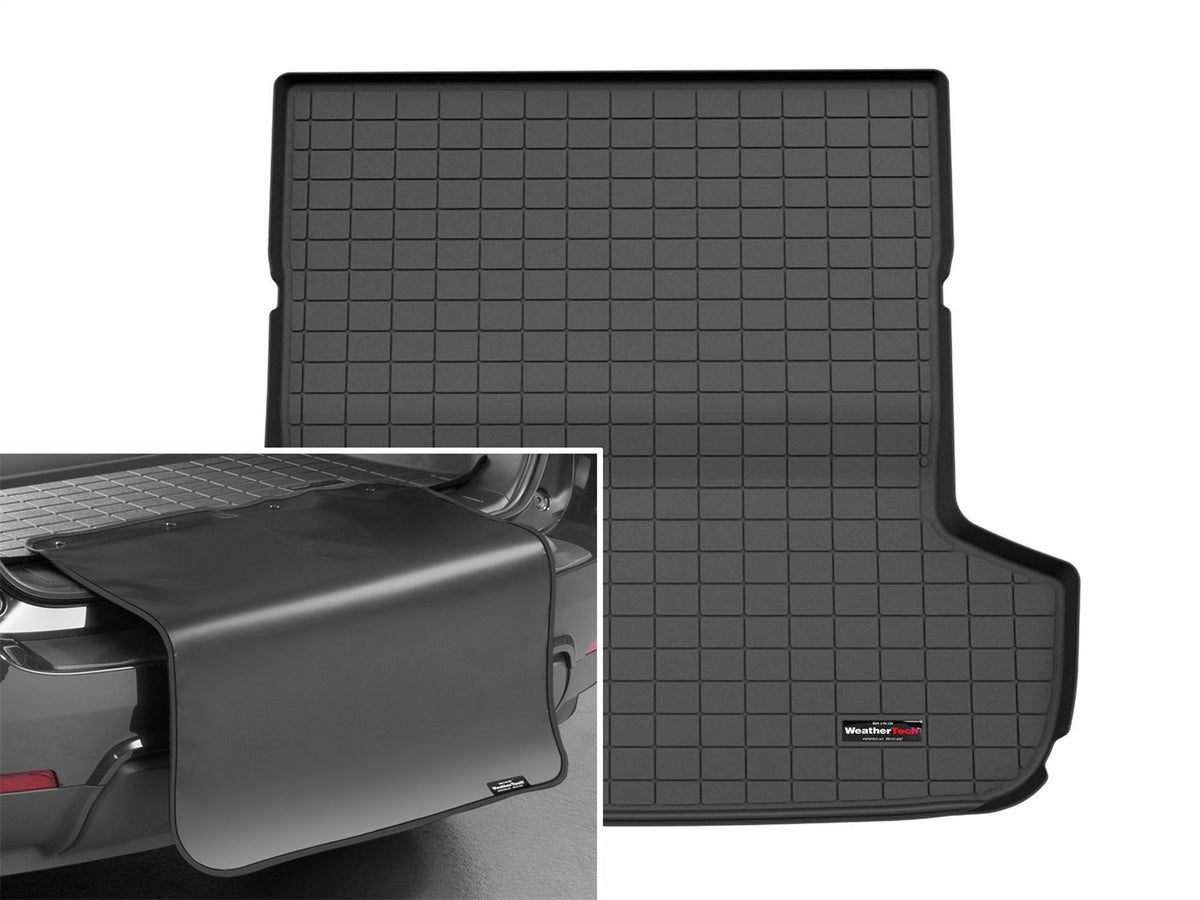 Weathertech - Cargo Liner w/Bumper Protector - Black Behind 2nd Row Seating 26 Ioniq 9 - 401865SK
