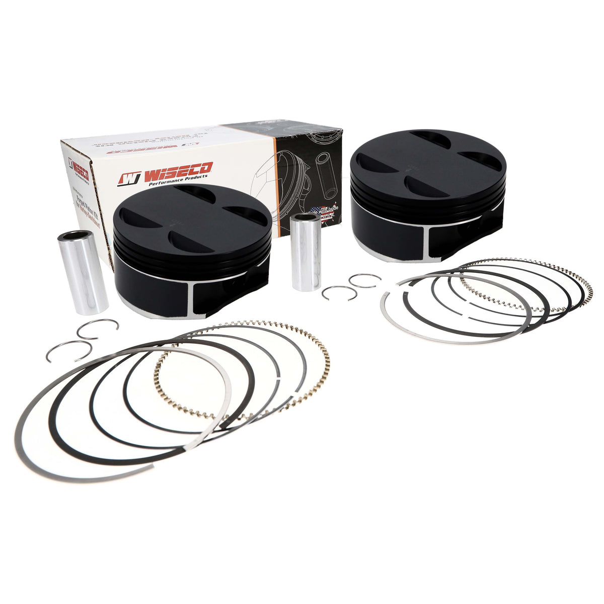 Wiseco HD Milwaukee 8 CVO 121cid 11.0:1 CR (X) Piston - K2801