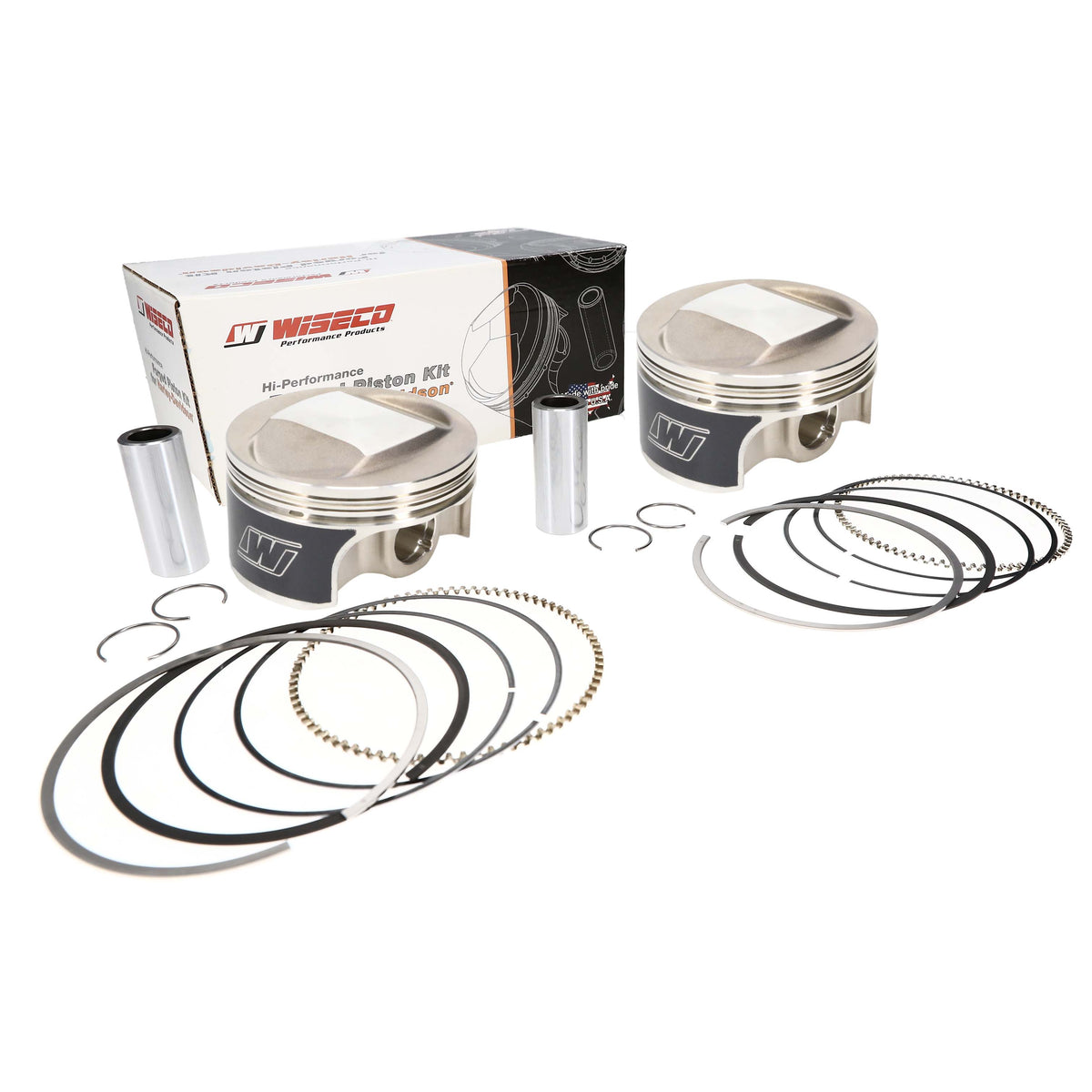 Wiseco Tracker Serie HD TC88 To 95cid 10.51 CR Piston Kit - K0208P1