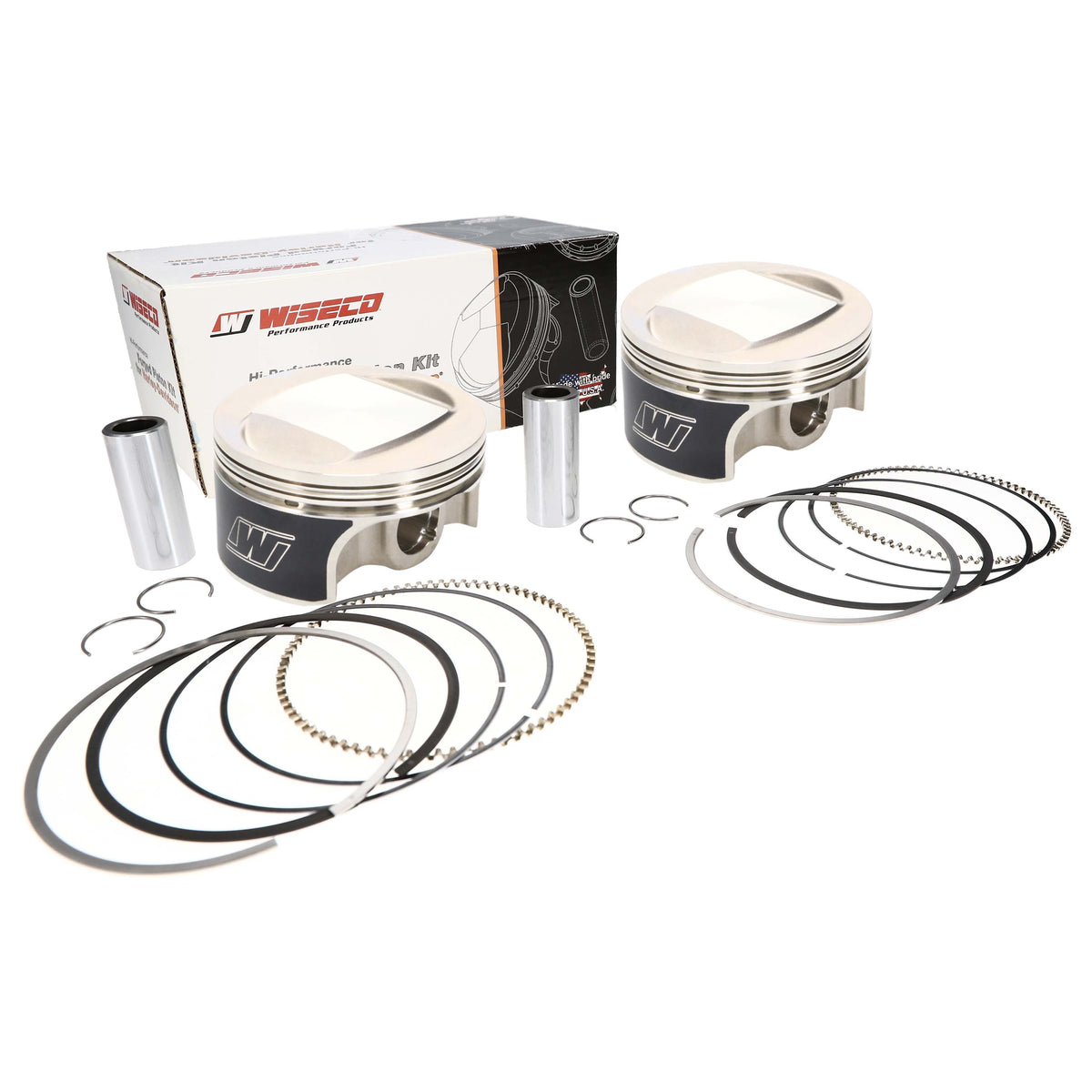 Wiseco 88-97 HD Tccid Tracker Series 101 CR Piston Kit - K0209PS