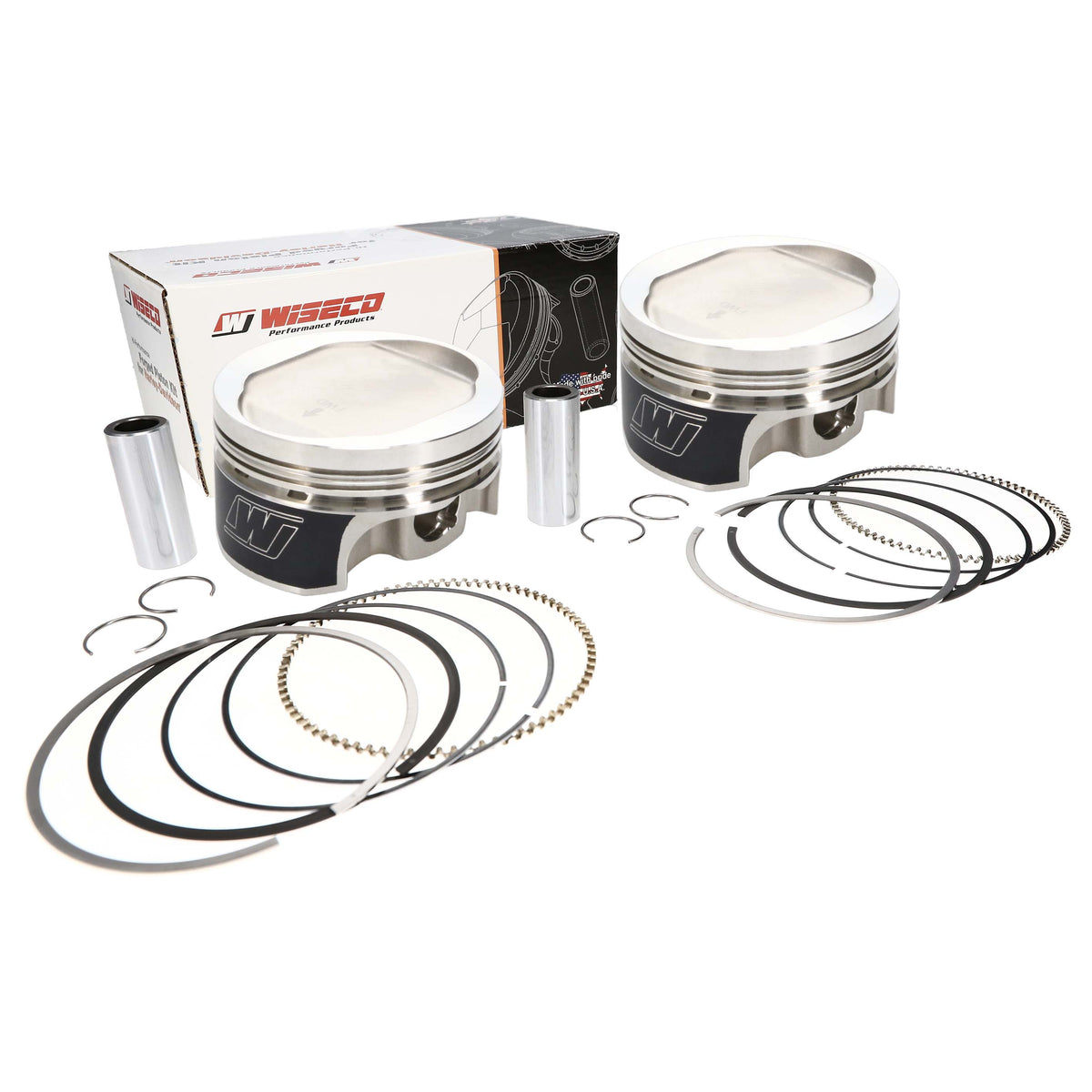 Wiseco Tracker Series Sportster 883-1200 101 CR Piston Kit - K0213P3