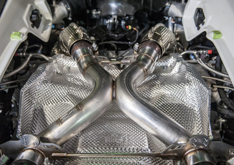 AWE Tuning McLaren 650S Performance Exhaust - Machined Tips - 3010-32022