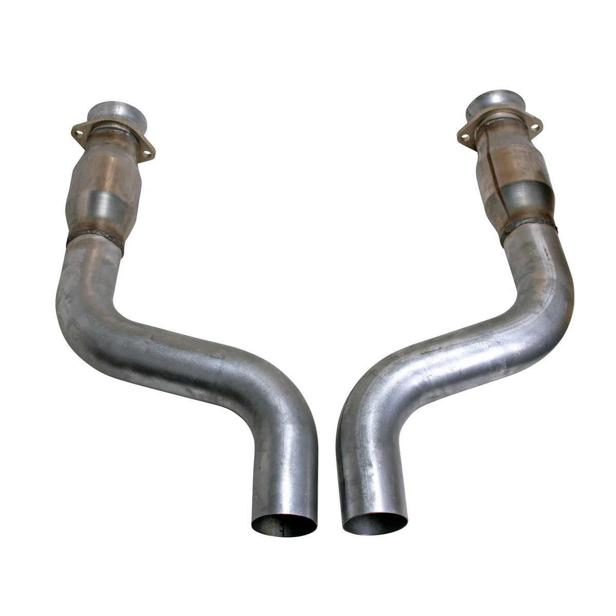 BBK 09-20 Dodge Challenger/Charger 5.7L Hemi 3in Mid Pipe w/ Converters - 40461