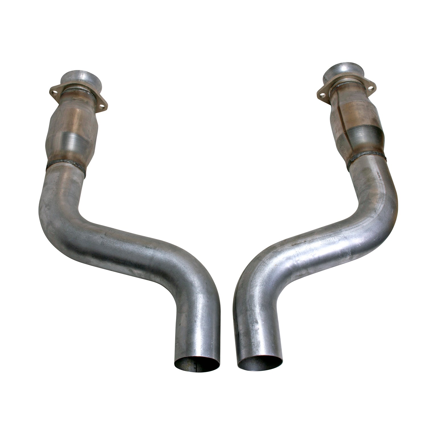 BBK 09-20 Dodge Challenger/Charger 5.7L Hemi 3in Mid Pipe w/ Converters - 40461