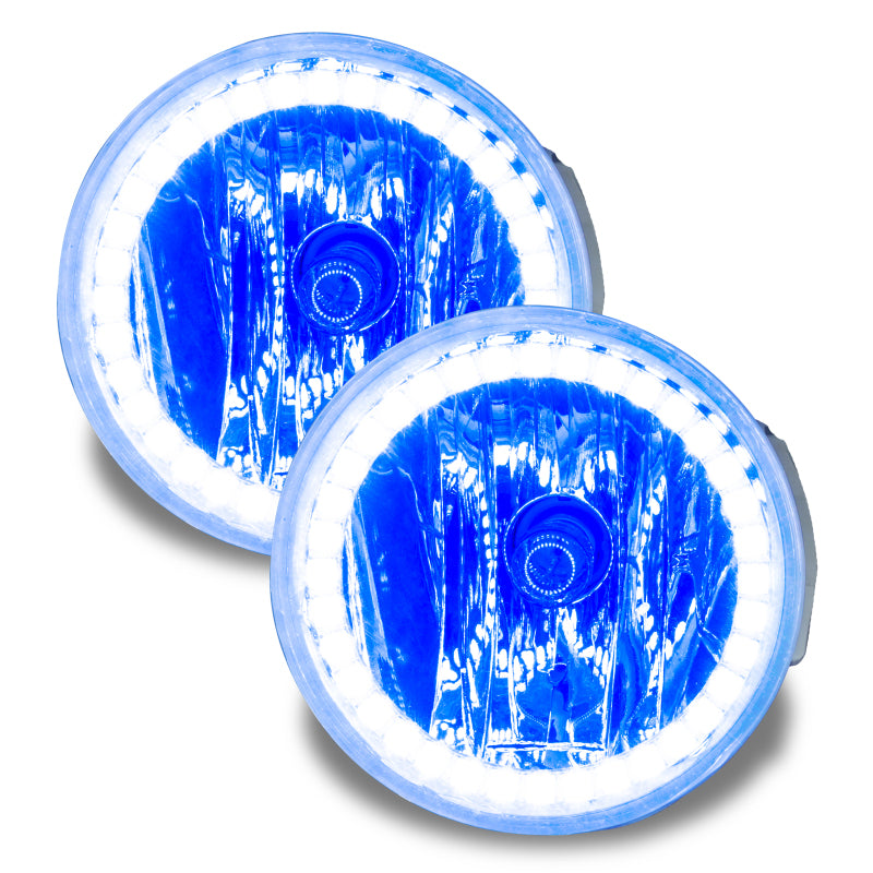 Oracle Lighting 08 Ford Explorer Sport Trac Pre-Assembled LED Halo Fog Lights -Blue SEE WARRANTY - 7737-002