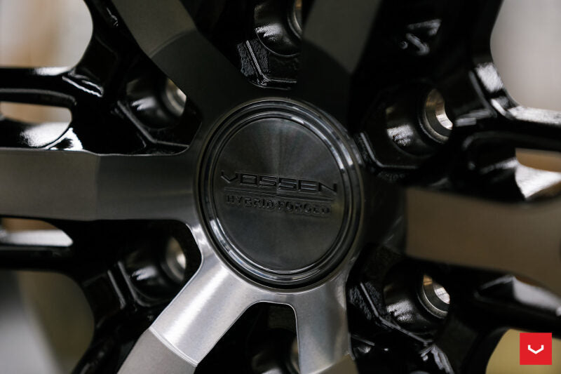 Vossen Hybrid Forged Optional Center Cap - Tinted Gloss Black - CAP-VHFL-TGB