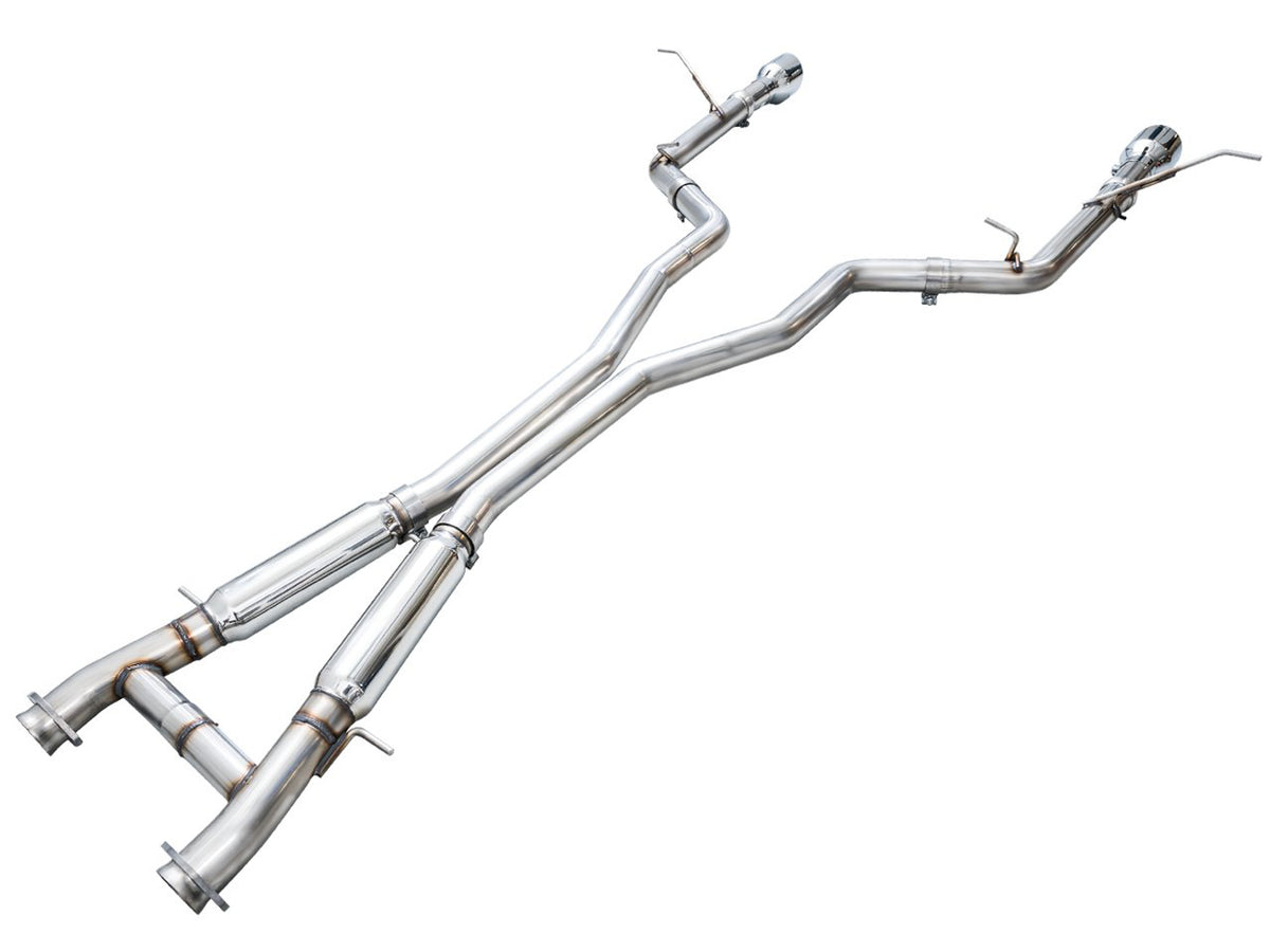 AWE Tuning 18-23 Dodge Durango SRT & Hellcat Track Edition Exhaust - Chrome Silver Tips - 3020-32952