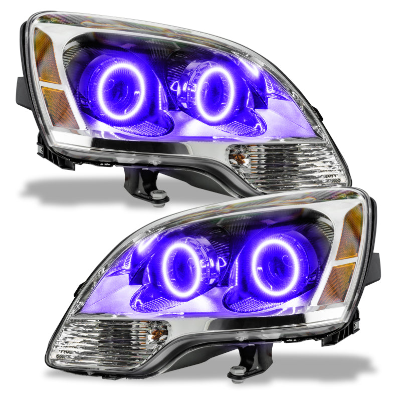 Oracle Lighting 08-12 GMC Acadia Non-HID Pre-Assembled LED Halo Headlights-UV/Purple SEE WARRANTY - 7732-007