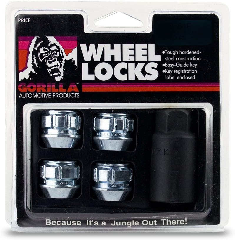 Gorilla Automotive - Gor Lock Acorn OE 12-1.50 Zinc 13/16 Clm - 78631N