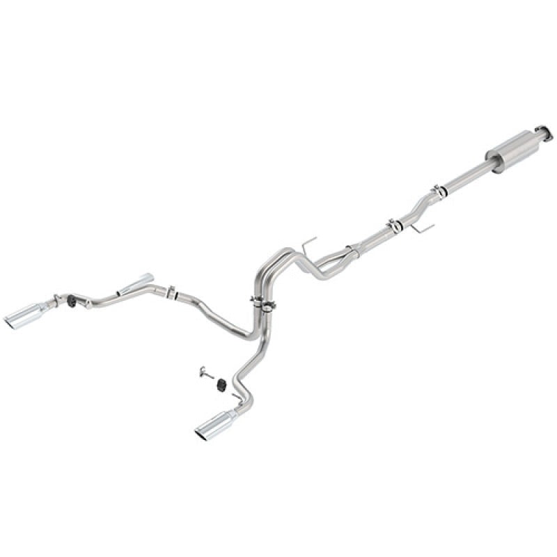 Ford Racing 15-18 F-150 5.0L Cat-Back Extreme Exhaust System Rear Exit w/ Chrome Tips - M-5200-F1550DECA