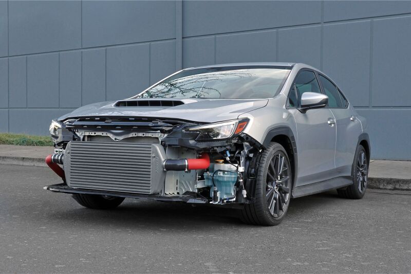 PERRIN 15-25 Subaru WRX/STI Large Size Front Mount Intercooler Core - Silver - PSP-ITR-406SL