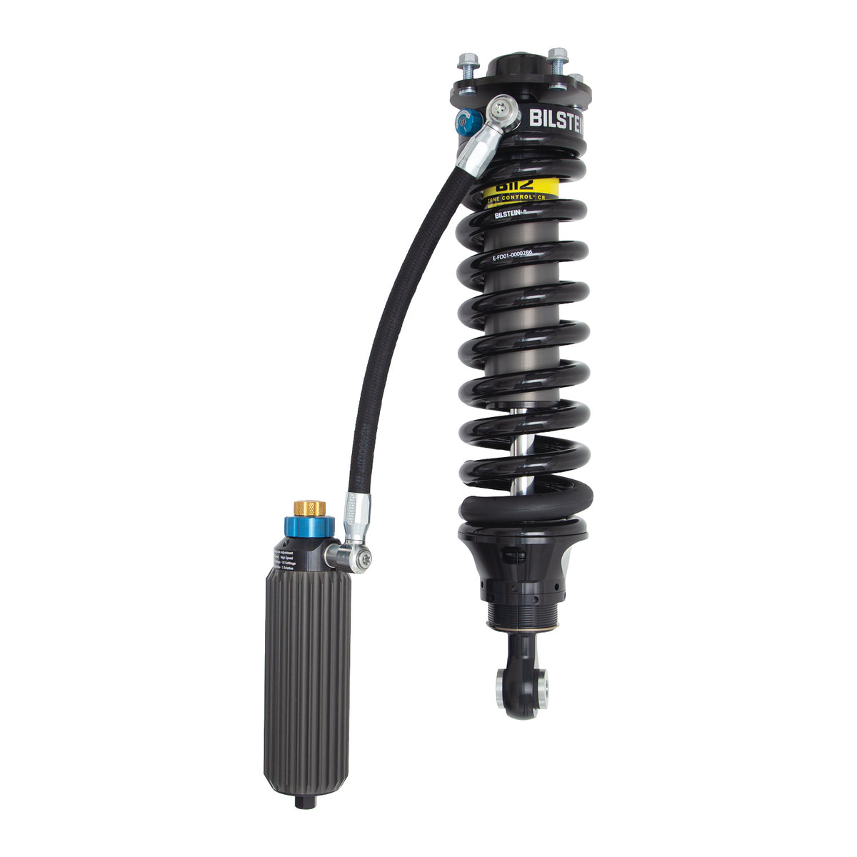 Bilstein 2022+ Toyota Tundra 4WD B8 8112 Black Hawk 3-Way Adj. Front Right Coilover - 1-2.25in Lift - 41-332238