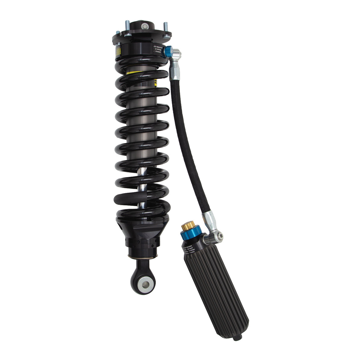 Bilstein 2022+ Toyota Tundra 4WD B8 8112 Black Hawk 3-Way Adj. Front Left Coilover - 1-2.25in Lift - 41-332245
