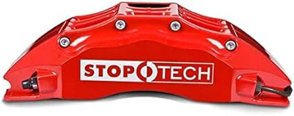 StopTech 95-99 BMW M3 E36 / 98-02 BMW Z3M 332x32 Bi-Slot STR-40 Rear Gen-5 Trophy Big Brake Kit - 83.131.0046.F7