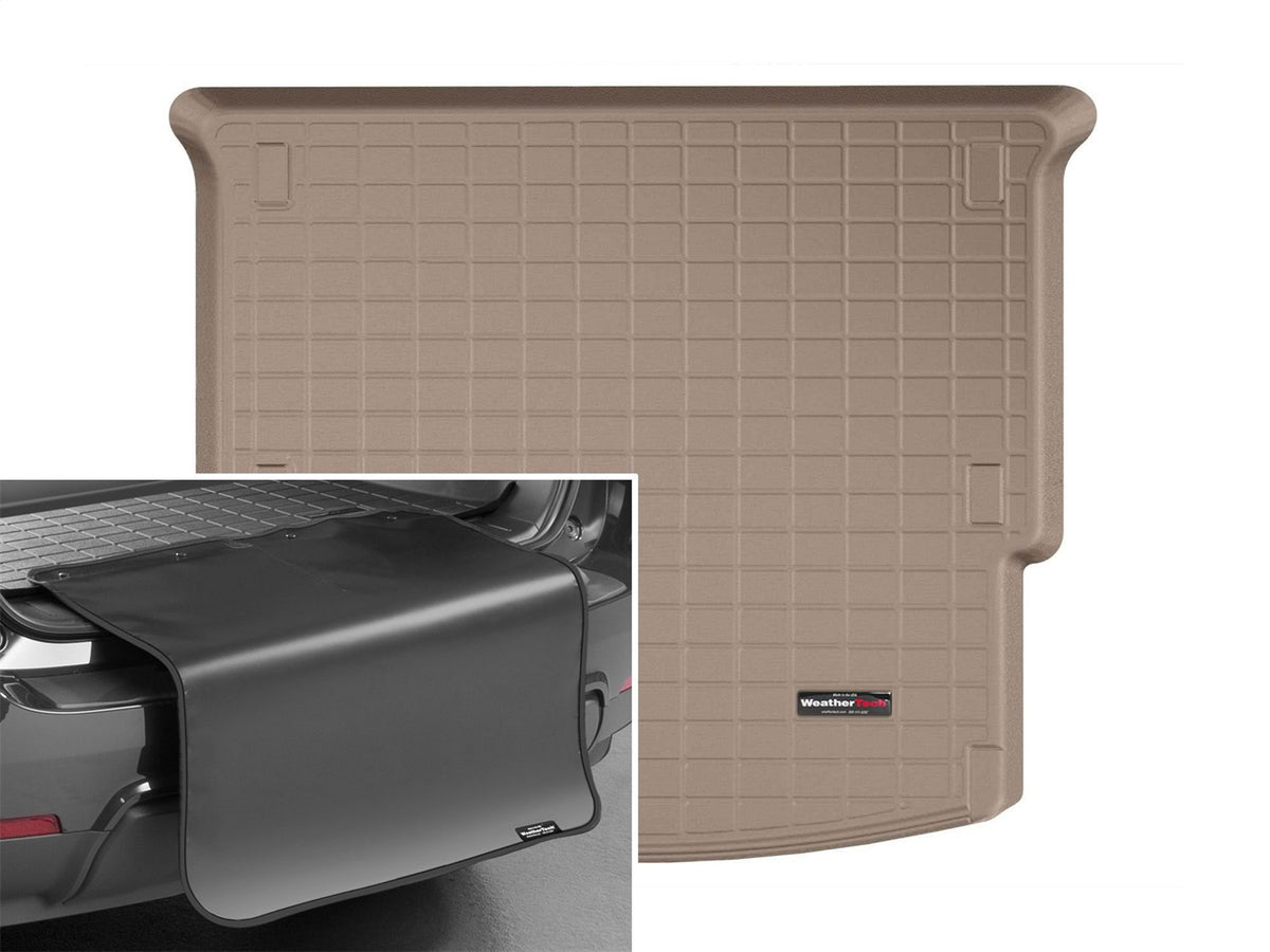 Weathertech - Cargo Liner w/Bumper Protector - Tan Behind 2nd Row Seating 19-26 Blazer - 411251SK
