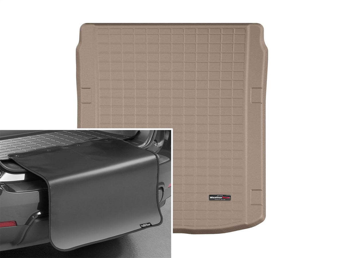 Weathertech - Cargo Liner w/Bumper Protector - Tan Behind 2nd Row Seating - 411255SK