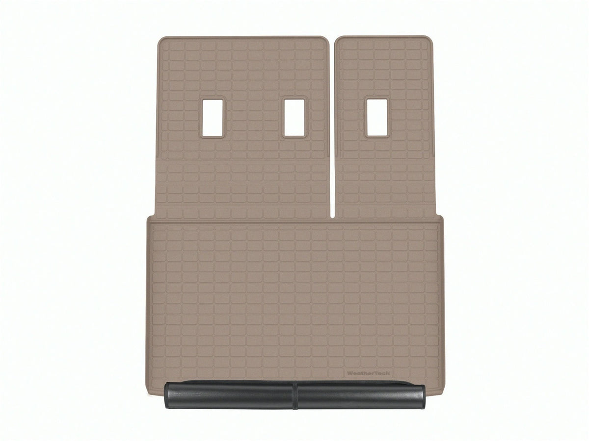 Weathertech - SeatBack Cargo Liner HP w/Bumper Protector - Tan Behind 2nd Row Seating - 411466IMSK