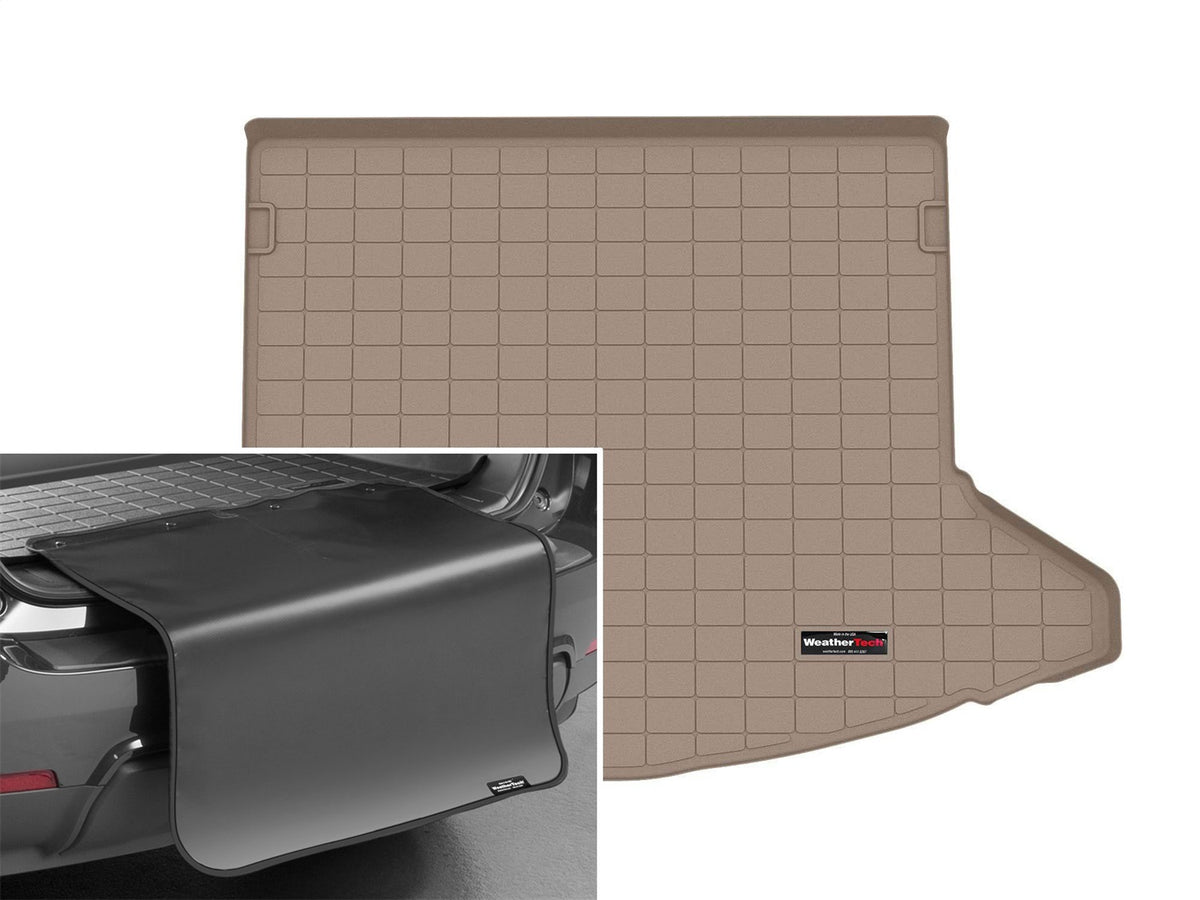 Weathertech - Cargo Liner w/Bumper Protector - Tan Lower Cargo Area 22-25 CX 5 - 411519SK