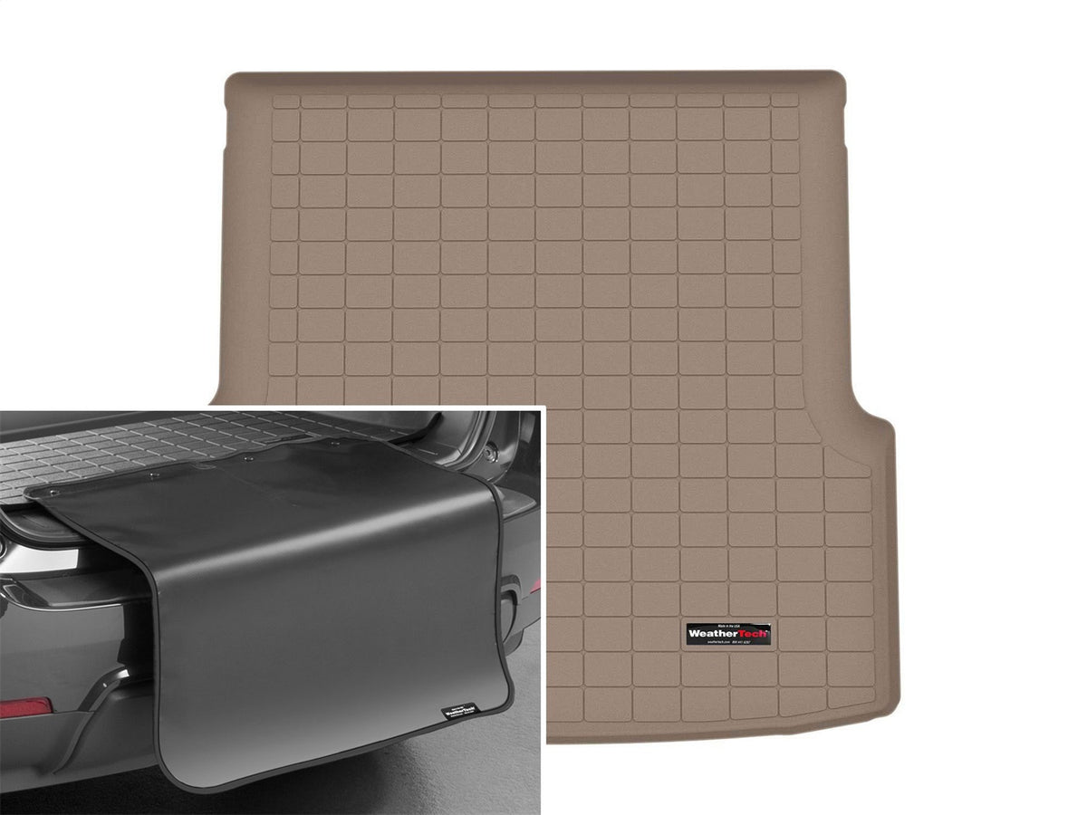 Weathertech - Cargo Liner w/Bumper Protector - Tan Behind 2nd Row Seating 22-25 i4 - 411537SK