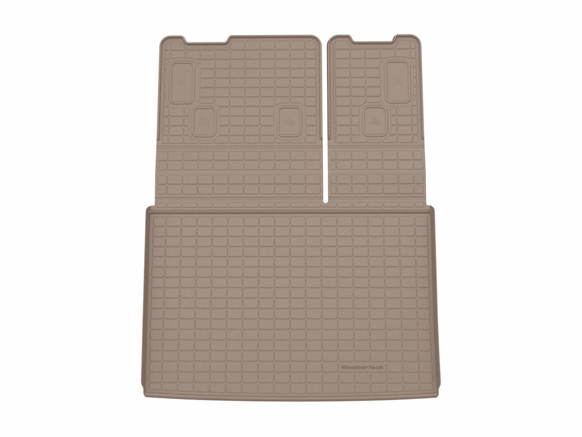 Weathertech - SeatBack Cargo Liner HP - Tan Behind 3rd Row Seating - 411575IM