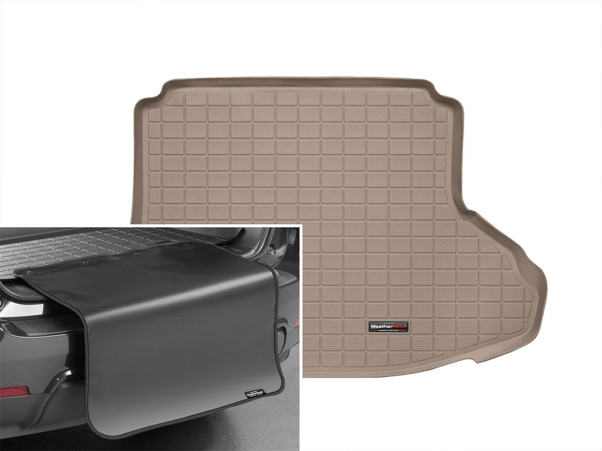 Weathertech - Cargo Liner w/Bumper Protector - Tan 04-09 Prius - 41268SK