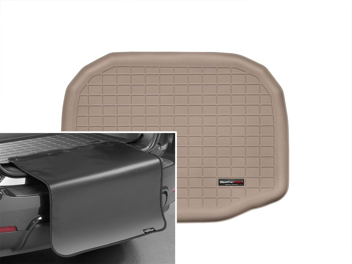 Weathertech - Cargo Liner w/Bumper Protector - Tan Behind 3rd Row Seating 11-19 Explorer / 10-19 MKT - 41488SK
